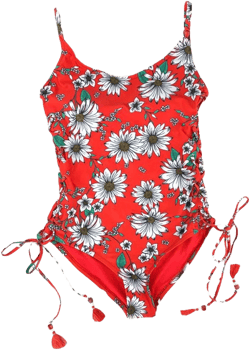 Jessica Simpson Floral Print One Piece Women's Swimsuit