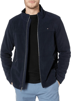 Tommy Hilfiger Men's Classic Zip Front Polar Fleece Jacket