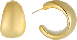 Acrylic Small Round Hoop Earrings, Lightweight Open Hoops Candy Color Hoop Earrings for Women Gold