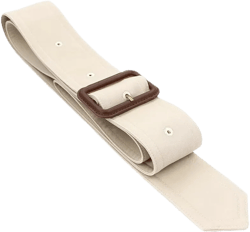 Women Trench Coat Belt Replacement With Buckle Metal D Ring Decoration Wide Waistband Belt No D Ring Beige