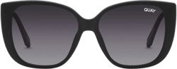 Quay - Womens Sunglasses, Square Lenses with UV Protection, Oversized Sunglasses (Ever After, Matte Black) : Clothing, Shoes & Jewelry