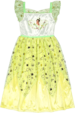 Disney Girls' Fantasy Gown Nightgown: Clothing, Shoes & Jewelry