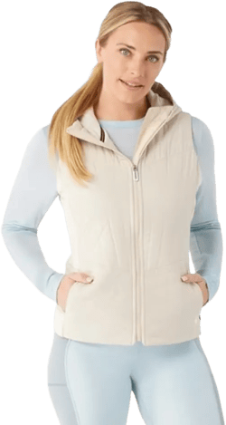 Smartwool Women's Smartloft Vest Small Almond