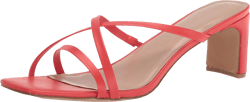 The Drop Women's Amelie Strappy Square Toe Heeled Sandal 12 Fiesta Red