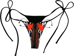 Pierced Butterfly Bikini Bottoms