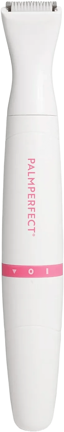 Clio PALMPERFECT Pro Series Bikini Trimmer for Women - Includes Foil Shaver and Exfoliating Brush Head - Cordless Hair Removal Electric Razor