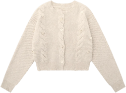 Women Sweater Cardigan Sweater Girls Casual Solid Color Short Spring and Autumn