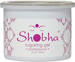 Shobha Professional Sugaring Gel – Salon Formula Hair Removal Product – Natural Depilation for Women – Wax-Free Gel - Face, Body and Bikini Hair, 16oz