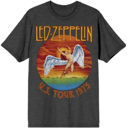 Men&#39;s Led Zeppelin Short Sleeve Graphic T-Shirt - Gray S