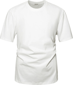 VEIISAR Men's Heavy Weight Crew Neck T-Shirt Mens Premium Cotton Tee - Pre Shrunk S-3XL XX-Large White