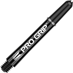 Target Pro Grip Nylon Dart Shafts - Short Black (3 Sets)