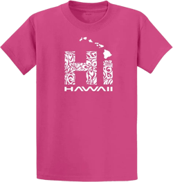 Joe's USA Koloa Lightweight Poly/Cotton Blend T-Shirts - 50/50 Cotton/Poly T-Shirts Small Sangria - White Logo 50/50 Cotton/Poly