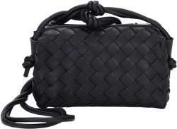Small Crossbody Shoulder Bag for Women, Mini Camera Bag Card Holder Wallet Purse and Hand-Woven Handbags