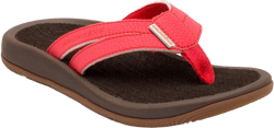 Grundéns Women's Deck-Mate 5-point Sandal | Comfortable, Water-Friendly Deck Sandal for Fishing, Boating, and Beachwear 9 Deep Sea Coral