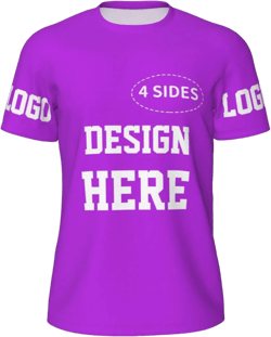 Custom T Shirts for Men Women Design Your Own Personalized T-Shirt Customized t Shirts Funny T-Shirt Purple Small