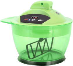 Hair Color Mixing Bowl, Dye Coloring Cream Mixer Electric Hair Cream Mixer For Automatic Mixer Hair Color Automatic Mixer Blender Women Man Hair Coloring Bowl Mixers Tool(green) Green