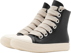 Womens High Top Sneakers Jumbo Lace-up Platform Comfort Trainers Thick Soles Walking Casual Shoes 10.5 Black