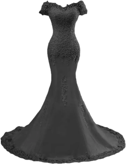 XYAYE Women's Lace Mermaid Wedding Dresses for Bride Sequins Bridal Dresses Off The Shoulder Bridal Gowns with Sweep Train : Clothing, Shoes & Jewelry