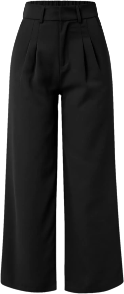 MLAGJSS Straight Wide Leg Dress Pants for Women, High Waisted Business Office Casual Work Trousers with Pockets