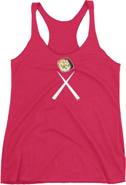 CHOPSTICK SUSHI Women's Racerback Tank - Size XS-XL - 12 Colors