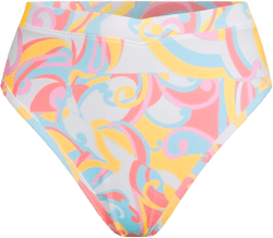Jessica Simpson Women's High Waisted Printed Bikini Bottoms, Sizes XS-XXL