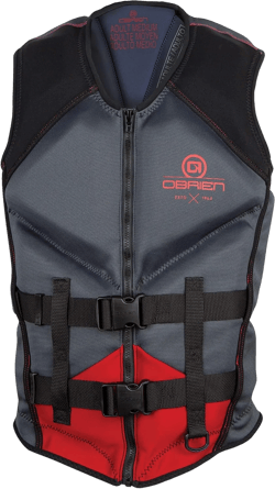 O'Brien Recon Men's Neoprene CGA Life Jacket Red Medium