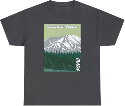 PNW Mount St. Helens T-Shirt - Unisex Heavy Cotton Tee