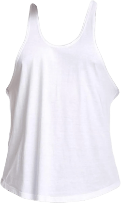 Maiyifu-GJ Men's Gym Y-Back Tank Top Bodybuilding Fitness Muscle Sleeveless T Shirt Lightweight Workout Athletic Vests Tee Large White