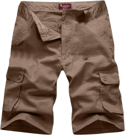My with Mens Big and Tall Shorts Premium Twill Crossroad Long Cargo Shorts for Men Outdoor Camouflage Cargo Shorts