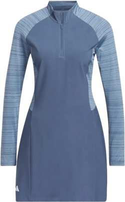 adidas Women's Ultimate365 Long Sleeve Dress Small Preloved Ink
