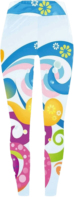 Mardi Gras Leggings for Women Color Block Graphy High Waisted Stretchy Carnival Printed Festival Party Yoga Pants Leggings XX-Large Light Blue-22
