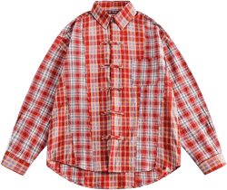 Unisex Jacket Autumn New Stitching Plate Shirt