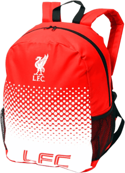 Liverpool FC Official Fade Crest Design Backpack (One Size) (Red/White)