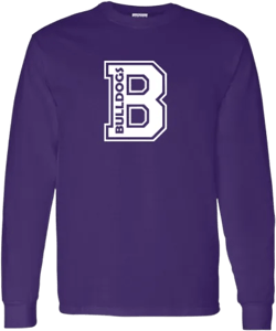 Bulldogs "B" Long Sleeve Shirt