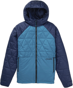 Burton Men's Versatile Heat Hooded Synthetic Insulated Jacket 3X-Large Lyons Blue/Dress Blue