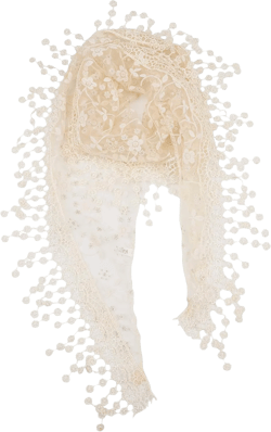 YOUR SMILE Lightweight Soft Leaf Lace Fringes Triangular Floral Fashion Towel Scarf Wrap for Women (Beige) at Amazon Women’s Clothing store