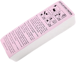 Tvoip 100 Sheet/Pack Disposable Professional Hair Removal Tool Depilatory Paper Nonwoven Epilator Women Wax Strip Paper Shaving Roll Waxing Smooth Legs