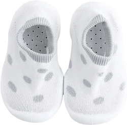 Unisex Baby Girls Boys Slipper Socks Shoes, Non-Slip Rubber Sole Toddler House Floor Slipper Crib Shoes 6-12 Months Infant Style4