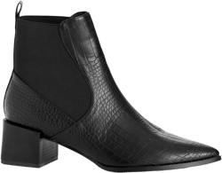 CITY CHIC | Women's  Wide Fit Eden Ankle Boot - black - 11W