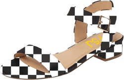 FSJ Women Casual Open Toe Block Low Heel Ankle Strap Sandals Comfort Summer Shoes Size 4-15 US