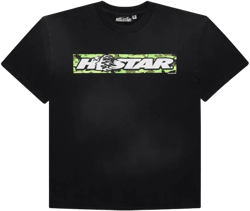 Hellstar Box Logo T-Shirt Black/Green