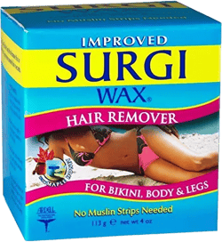 Surgi Wax Hair Remover For Bikini Body & Legs (Pack of 6)