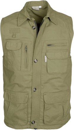 Travel Vest for Men, 100% Cotton, Multi Pocket, Perfect for Hunting Games