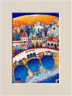 Fine Art Print, Florence, Landscape Vertical, Paolo Lazzerini, Arteviae