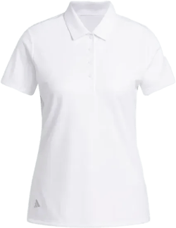Women's Solid Performance Short Sleeve Polo Shirt