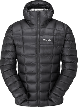 Rab Men’s Mythic G Down Jacket Lightweight Insulated Coat for Hiking, Skiing, & Mountaineering Large Black