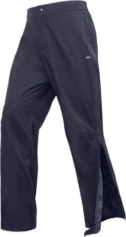 33,000ft Men's Rain Pants Full Zip Waterproof Pants Breathable Rain Over Trousers for Outdoor Hiking Golf Work Medium/32" Inseam Deep Blue