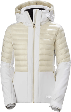 Helly-Hansen Avanti Jacket for Women - Waterproof, Insulated Skiing Jacket, Perfect Winter Coat for Outdoor Activities 001 White Small