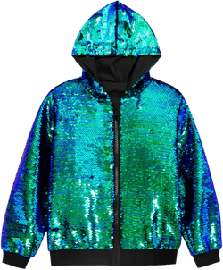 Lars Amadeus Sequins Jacket for Men's Long Sleeves Zip Up Flip-Sequin Sparkle Metallic Hoodie Jackets at Amazon Men’s Clothing store