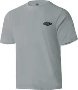 Palmyth Men's Fishing Shirt Short Sleeve Sun Protection UV UPF 50+ SPF T-Shirt